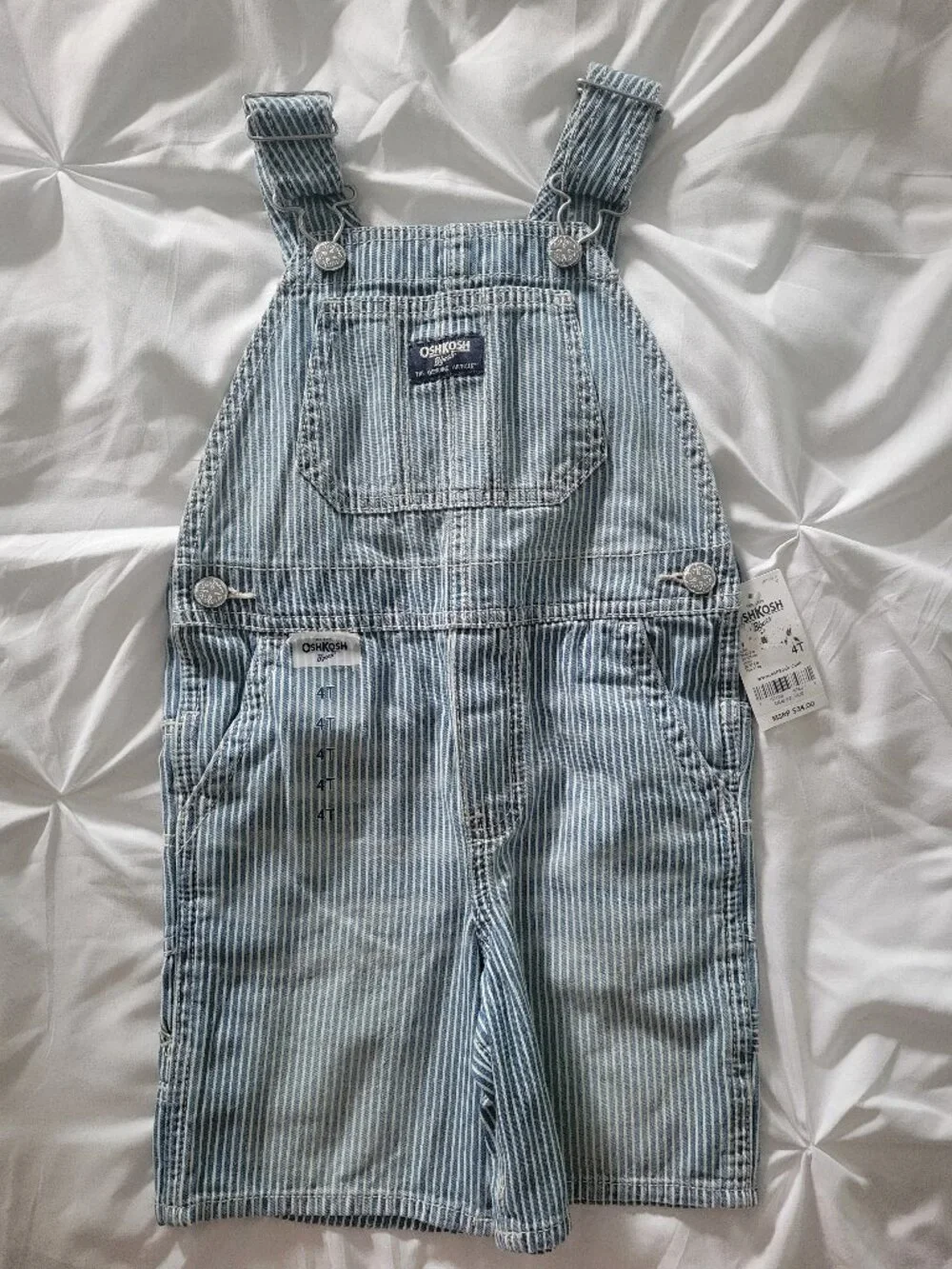 OshKosh Striped Shortall